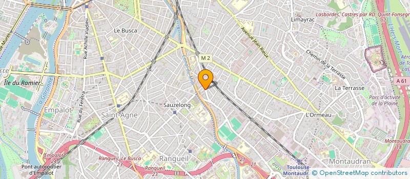 localisation de l'entreprise MONSIEUR ERIC ELIAS à TOULOUSE