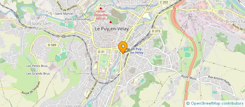localisation de l'entreprise MONSIEUR ERIC ELOKAN  LE PUY-EN-VELAY