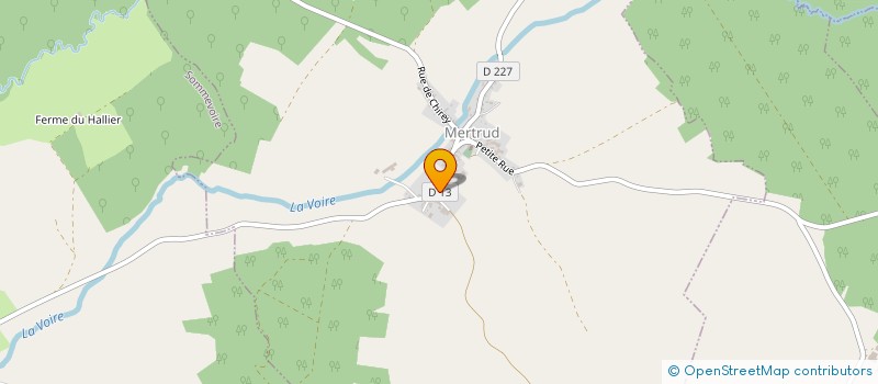 localisation de l'entreprise MONSIEUR ERIC ELOPHE à MERTRUD