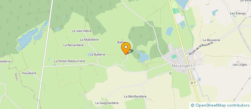 localisation de l'entreprise MONSIEUR ERIC ELOY  MEZANGERS