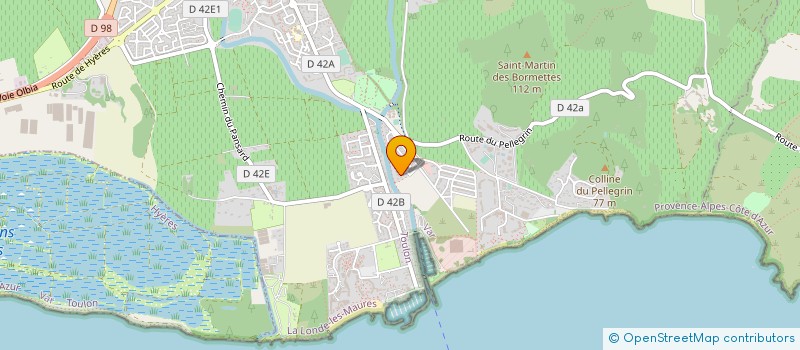 localisation de l'entreprise MONSIEUR ERIC EMMANUEL  LA LONDE-LES-MAURES