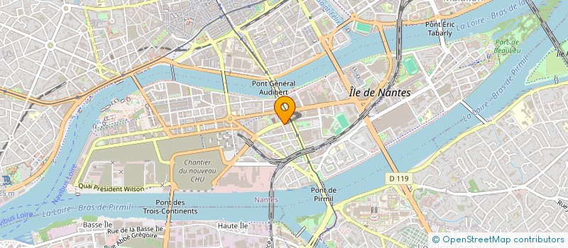 localisation de l'entreprise MONSIEUR ERIC ENYEGUE à NANTES
