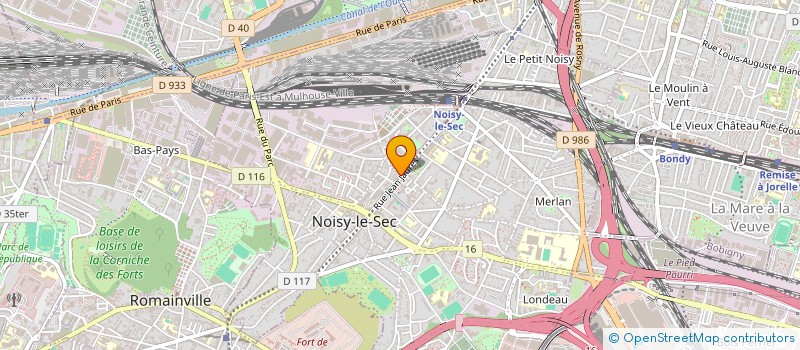 localisation de l'entreprise MONSIEUR ERIC ERIC CAO à NOISY-LE-SEC