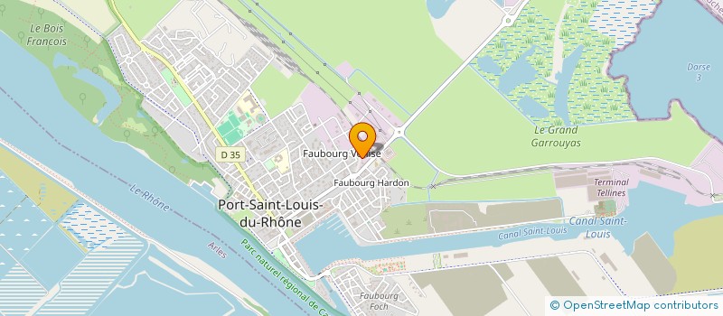 localisation de l'entreprise MONSIEUR ERIC ERNEST à PORT-SAINT-LOUIS-DU-RHONE