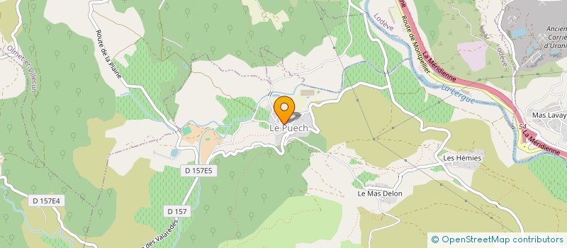 localisation de l'entreprise MONSIEUR ERIC ERNEST SPRINGMANN  OLMET-ET-VILLECUN