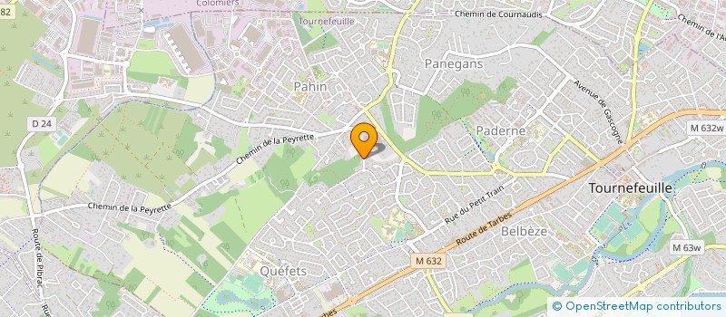 localisation de l'entreprise MONSIEUR ERIC ESCANDE  TOURNEFEUILLE