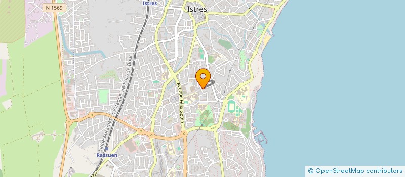 localisation de l'entreprise MONSIEUR ERIC ESCUDIER  ISTRES