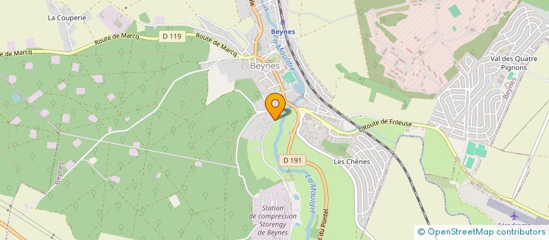 localisation de l'entreprise MONSIEUR ERIC ESNAULT  BEYNES