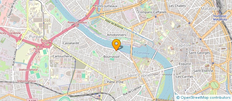 localisation de l'entreprise MONSIEUR ERIC ESPINOSA  TOULOUSE