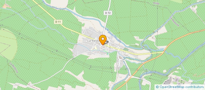 localisation de l'entreprise MONSIEUR ERIC ESTALLES  LA REDORTE