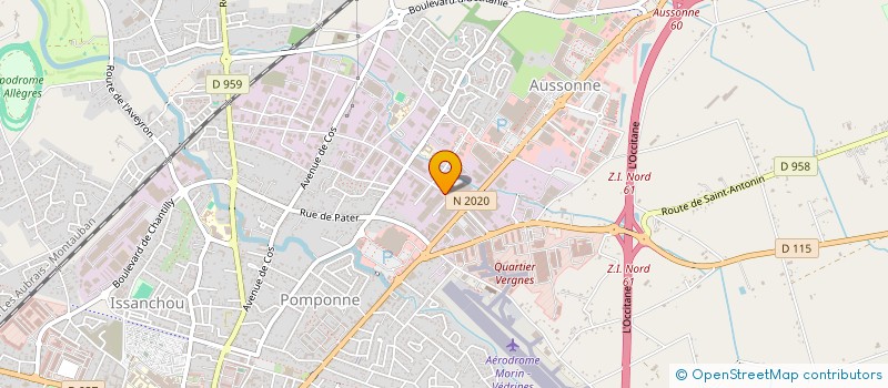 localisation de l'entreprise MONSIEUR ERIC ESTAUVER  MONTAUBAN