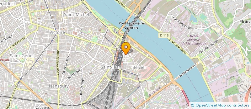 localisation de l'entreprise MONSIEUR ERIC ESTIER à BORDEAUX