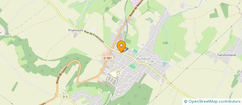 localisation de l'entreprise MONSIEUR ERIC ETANCELIN  AUNEUIL