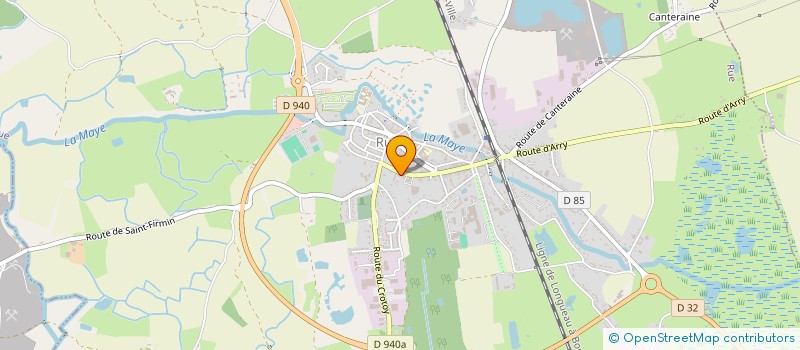 localisation de l'entreprise MONSIEUR ERIC ETIENNE  RUE