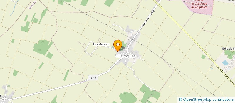 localisation de l'entreprise MONSIEUR ERIC ETTLIN  VILLEVOQUES