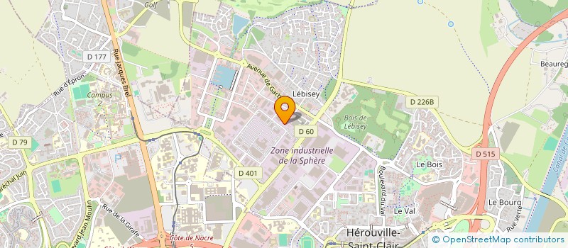 localisation de l'entreprise MONSIEUR ERIC FABRE  RANVILLE