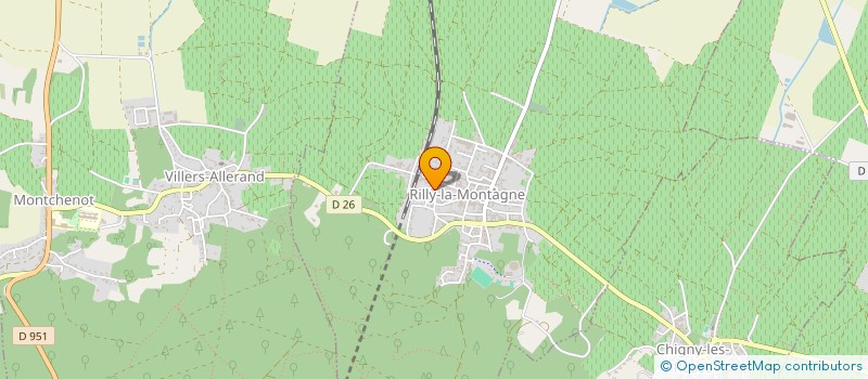 localisation de l'entreprise MONSIEUR ERIC FAGOT  RILLY-LA-MONTAGNE