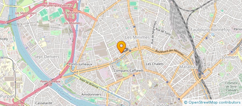 localisation de l'entreprise MONSIEUR ERIC FALLET  TOULOUSE