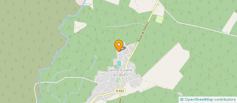 localisation de l'entreprise MONSIEUR ERIC FARBOS  SAINTE-EULALIE-EN-BORN