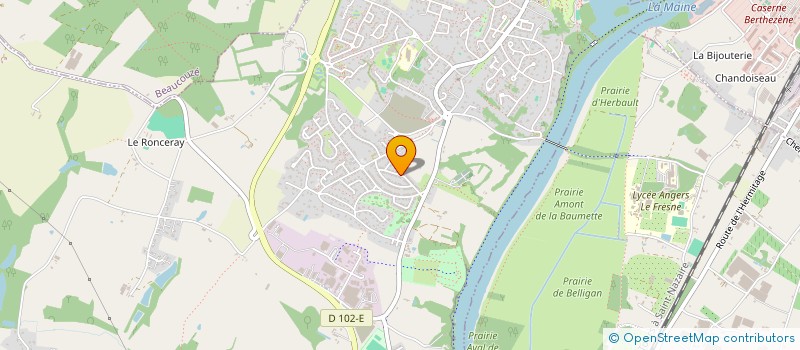 localisation de l'entreprise MONSIEUR ERIC FARIS  BOUCHEMAINE