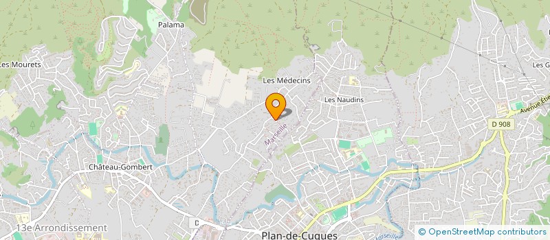 localisation de l'entreprise MONSIEUR ERIC FARNET à MARSEILLE