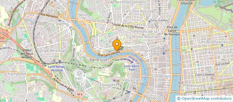 localisation de l'entreprise MONSIEUR ERIC FAUCILLION à LYON