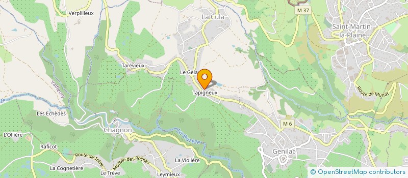 localisation de l'entreprise MONSIEUR ERIC FAURE  GENILAC