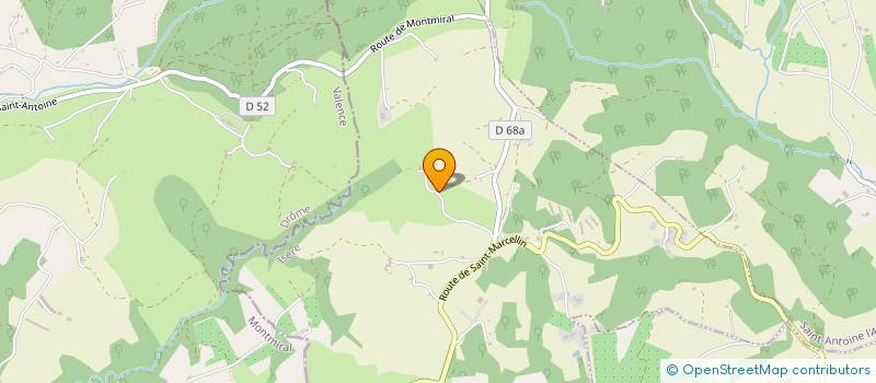 localisation de l'entreprise MONSIEUR ERIC FAURE  MONTAGNE