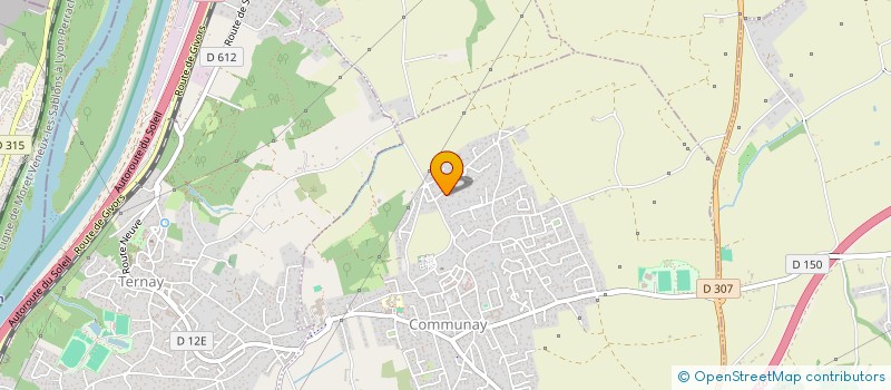 localisation de l'entreprise MONSIEUR ERIC FAVRO  COMMUNAY