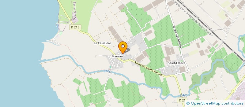 localisation de l'entreprise MONSIEUR ERIC FAYARD à BERRE-L'ETANG