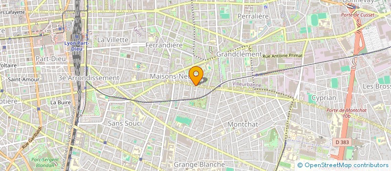 localisation de l'entreprise MONSIEUR ERIC FEDERICI  LYON