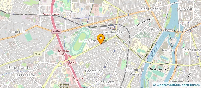 localisation de l'entreprise MONSIEUR ERIC FELIU à TOULOUSE