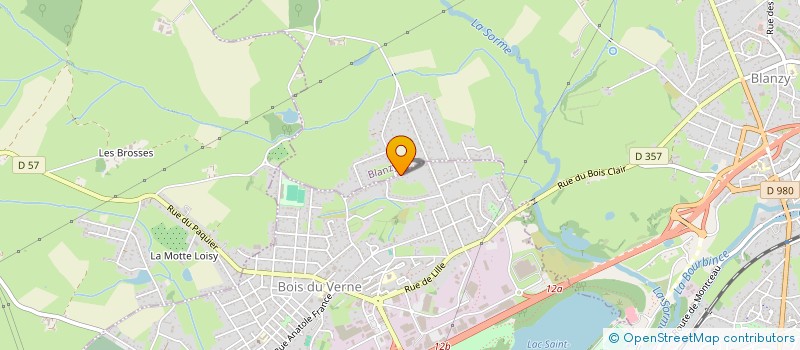 localisation de l'entreprise MONSIEUR ERIC FENEON  MONTCEAU-LES-MINES