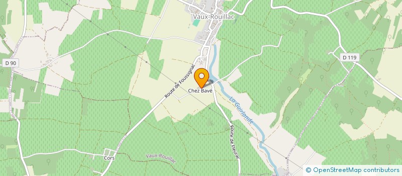 localisation de l'entreprise MONSIEUR ERIC FENIOU à VAUX-ROUILLAC