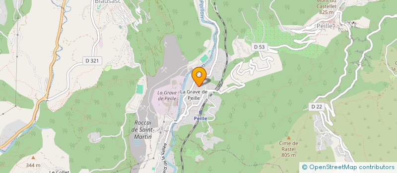 localisation de l'entreprise MONSIEUR ERIC FERACI  PEILLE