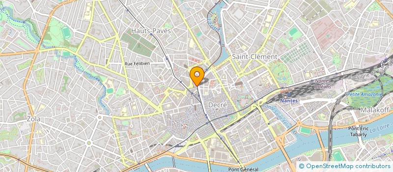 localisation de l'entreprise MONSIEUR ERIC FERET à NANTES