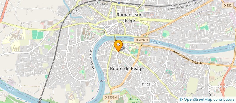 localisation de l'entreprise MONSIEUR ERIC FERLAY à BOURG-DE-PEAGE