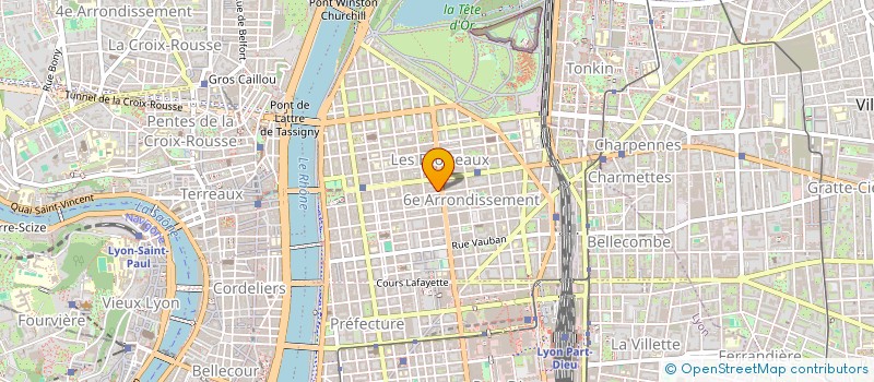 localisation de l'entreprise MONSIEUR ERIC FERMAUD  LYON