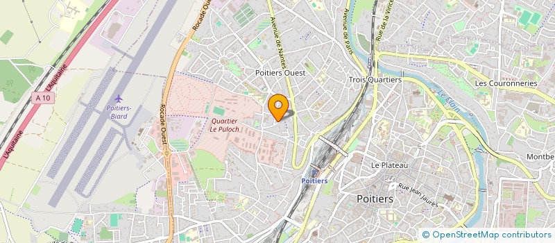 localisation de l'entreprise MONSIEUR ERIC FESSENMEYER  POITIERS