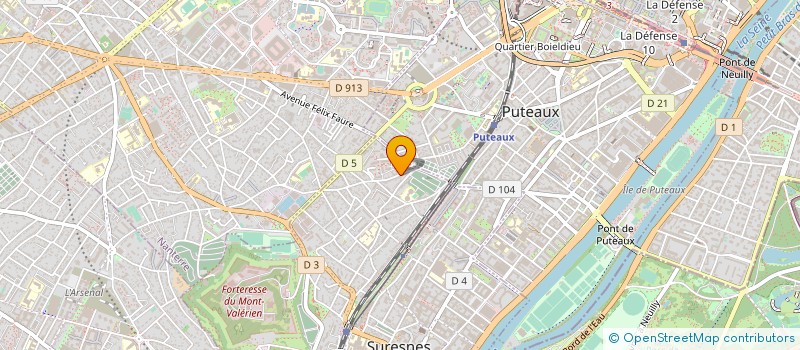 localisation de l'entreprise MONSIEUR ERIC FETTWEIS à SURESNES