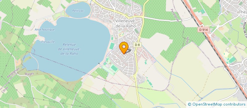 localisation de l'entreprise MONSIEUR ERIC FEUERSTEIN  VILLENEUVE-DE-LA-RAHO