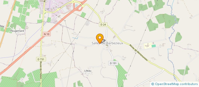 localisation de l'entreprise MONSIEUR ERIC FEUILLET à SALLES-DE-BARBEZIEUX