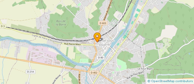 localisation de l'entreprise MONSIEUR ERIC FIAT à LA FERTE-SOUS-JOUARRE