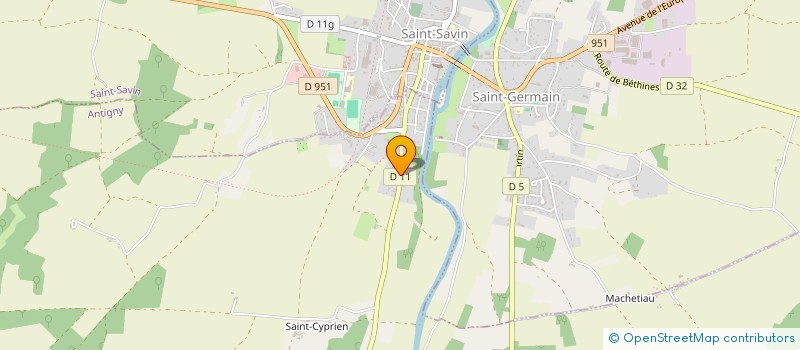 localisation de l'entreprise MONSIEUR ERIC FIBICH  ANTIGNY