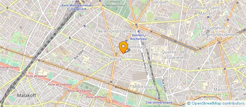 localisation de l'entreprise MONSIEUR ERIC FILOREAU à PARIS