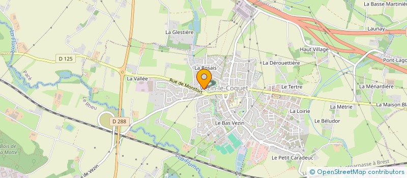 localisation de l'entreprise MONSIEUR ERIC FITALY  VEZIN-LE-COQUET