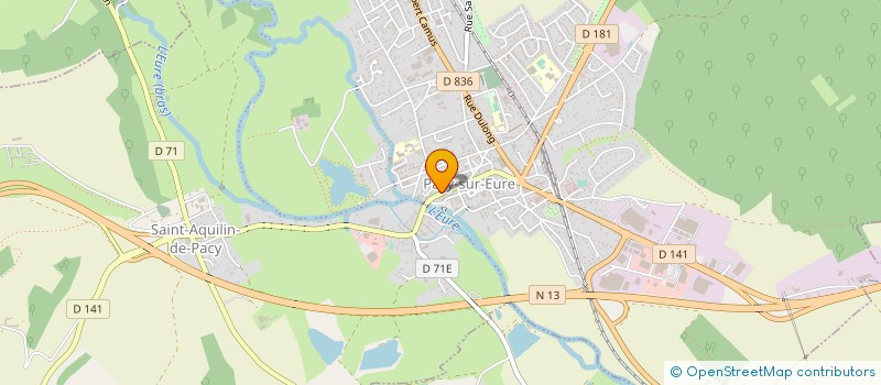 localisation de l'entreprise MONSIEUR ERIC FLECHE  PACY-SUR-EURE