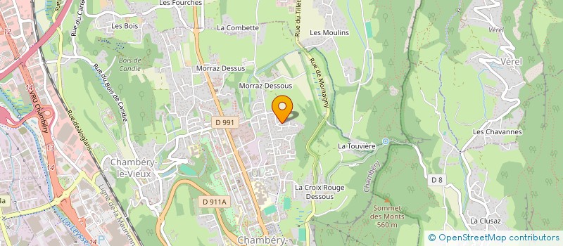 localisation de l'entreprise MONSIEUR ERIC FLECHE à CHAMBERY