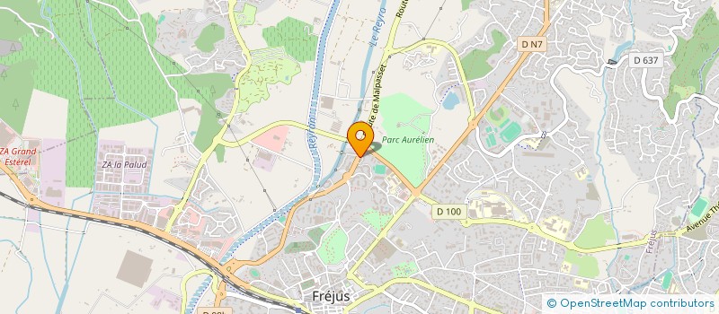 localisation de l'entreprise MONSIEUR ERIC FLEURANCE à FREJUS