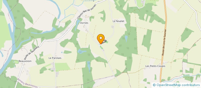 localisation de l'entreprise MONSIEUR ERIC FLUCHON  ASNANS BEAUVOISIN